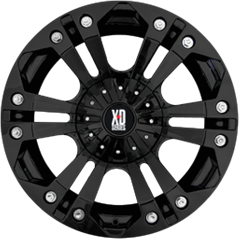 XD 20x10 XD778 Monster Matte Black -12mm