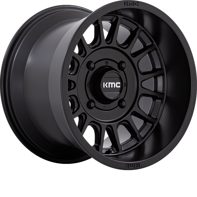 KMC Powersports 15x10 KS138 Impact UTV Satin Black +0mm