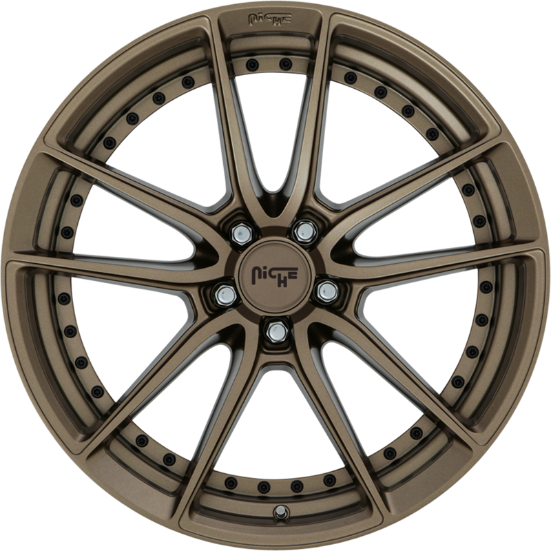 Niche 18x8 M222 DFS Matte Bronze +40mm