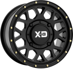 XD Powersports 15x6 XS135 Grenade Satin Black +38mm