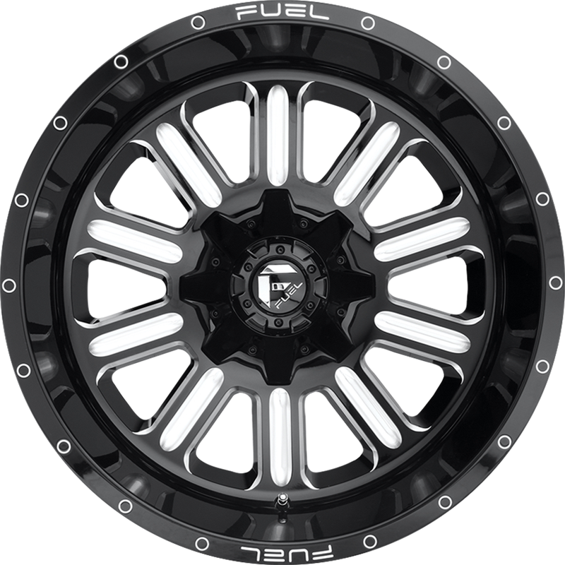 Fuel 18x9 D620 Hardline Gloss Black Milled +1mm