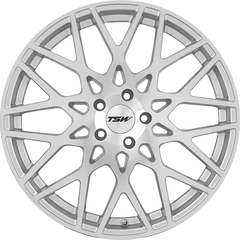 TSW 18x9.5 Vale Silver w/ Mirror Cut Face +35mm