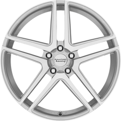 American Racing 18x8 AR907 Bright Silver w/ Machined Face +40mm