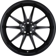 Mandrus 20x10 Argent Matte Black +45mm