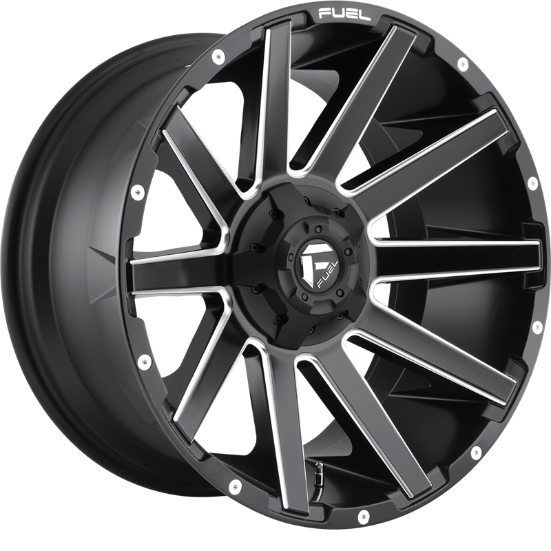 Fuel 18x9 D616 Contra Matte Black Milled -12mm