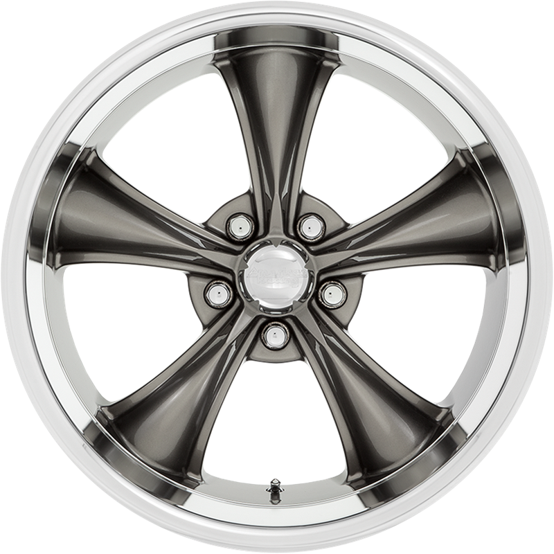 American Racing 20x10 VN338 Boss Graphite w/ Diamond Cut Lip +2mm