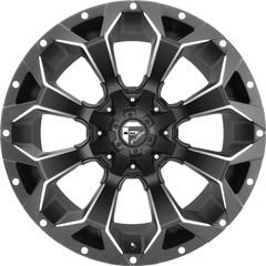 Fuel 20x9 D546 Assault Matte Black Milled +20mm