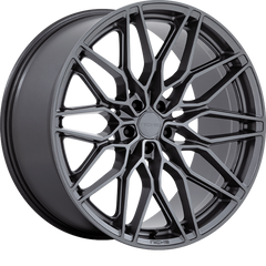 Niche 20x10.5 NC277 Calabria 5 Matte Gunmetal +38mm