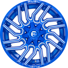 Fuel 20x10 D774 Typhoon Anodized Blue Milled -18mm