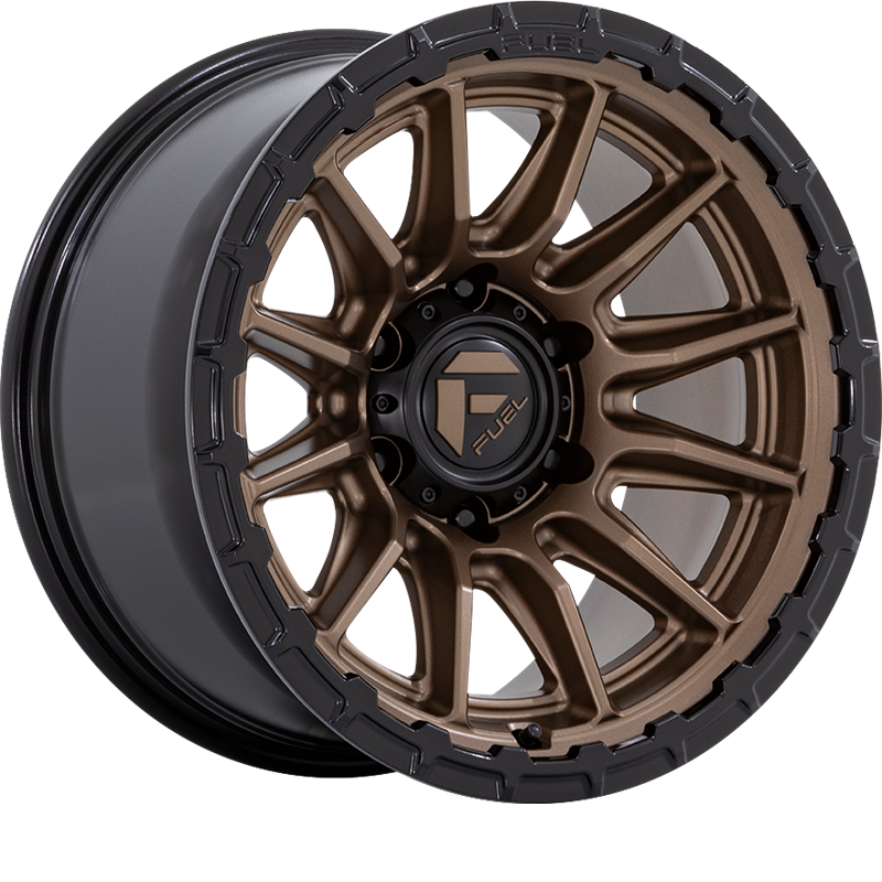 Fuel 20x10 FC866 Piston Matte Bronze w/ Gloss Black Lip -18mm