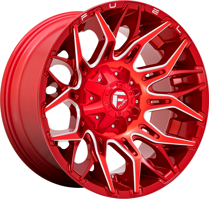 Fuel 20x9 D771 Twitch Candy Red Milled +1mm