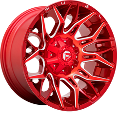 Fuel 20x9 D771 Twitch Candy Red Milled +1mm