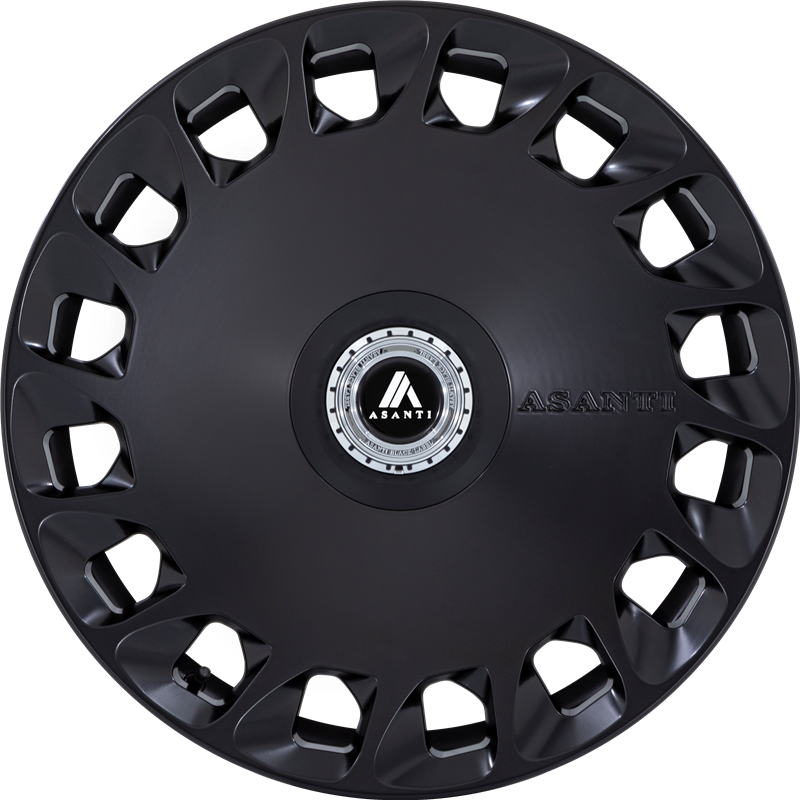 Asanti 20x10.5 ABL-45 Aristocrat Matte Black +18mm