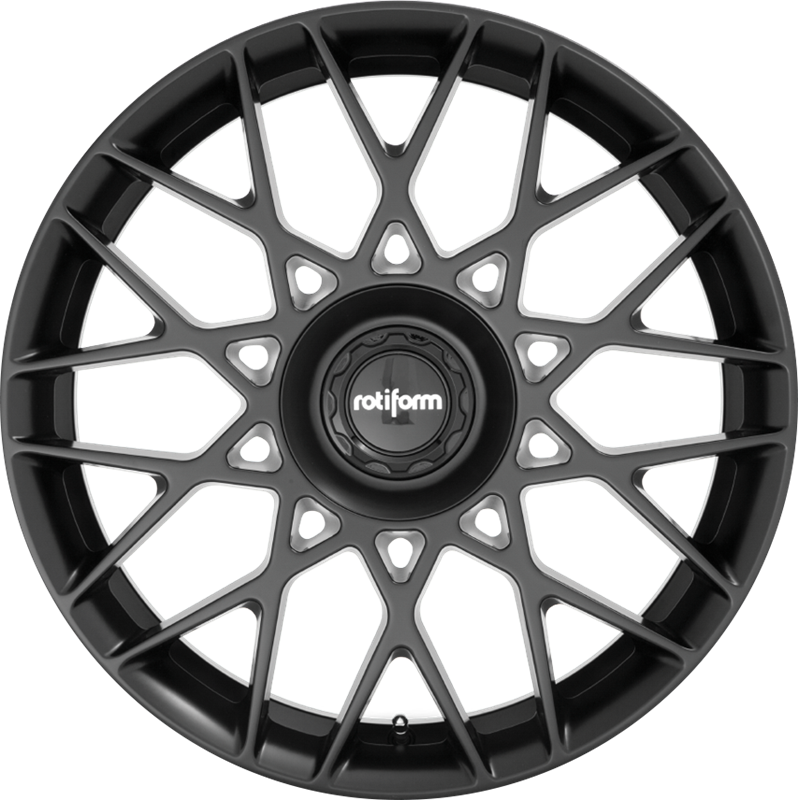 Rotiform 19x8.5 R165 BLQ-C Satin Black +45mm