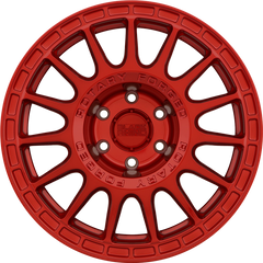 Black Rhino 17x8 Sandstorm Candy Red +35mm