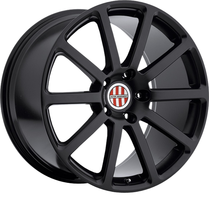 Victor Equipment 18x11 Zehn Matte Black +36mm