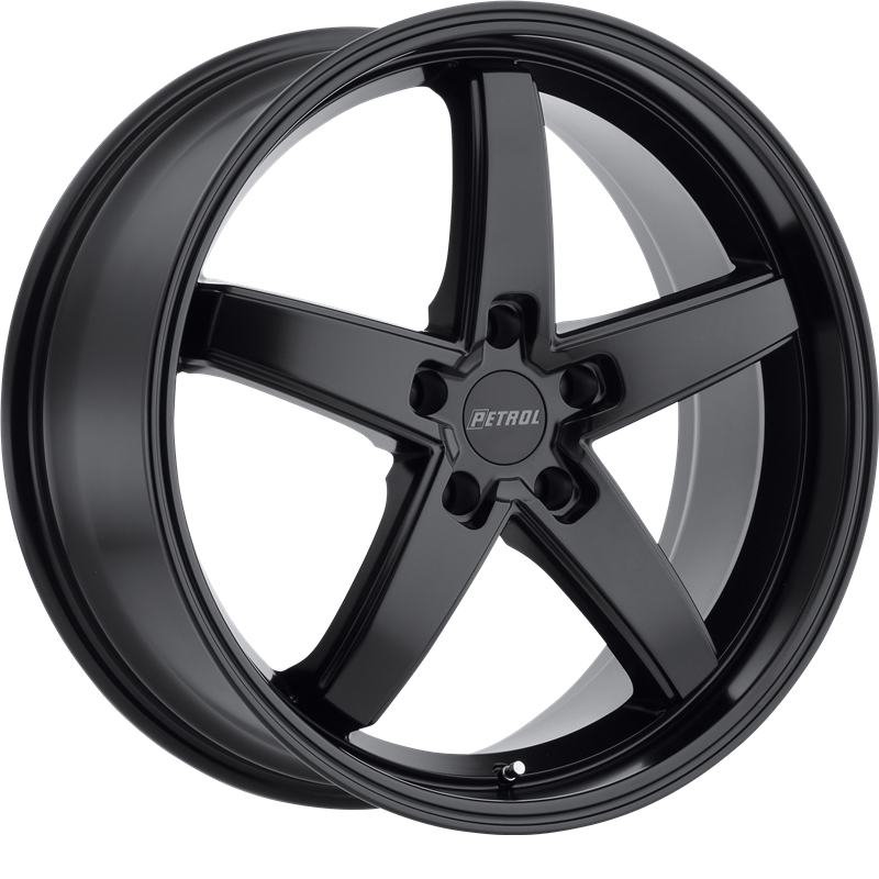 Petrol 17x8 P1B Matte Black +40mm