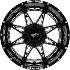 Moto Metal 20x12 MO993 Hydra Gloss Black Milled -44mm