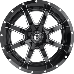 Fuel 20x12 D610 Maverick Gloss Black Milled -44mm