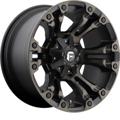 Fuel 20x9 D569 Vapor Matte Black w/ Double Dark Tint +35mm