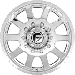 Fuel 20x8.25 DE09 FF09D Polished +105mm