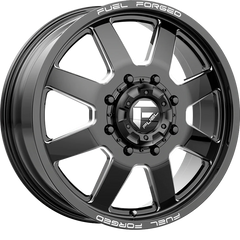 Fuel 20x8.25 DE09 FF09D Matte Black Milled -202mm