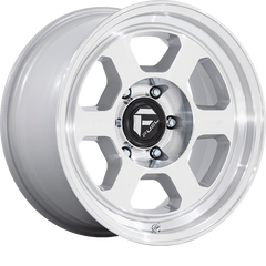 Fuel 17x8.5 FC860 Hype Machined +10mm