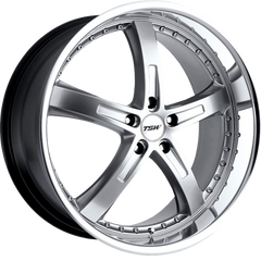 TSW 17x8 Jarama Hyper Silver w/ Mirror Cut Lip +35mm