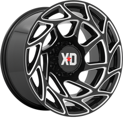 XD 20x9 XD860 Onslaught Gloss Black Milled +0mm