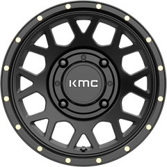 KMC Powersports 15x6 KS135 Grenade Satin Black +38mm