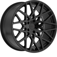 TSW 19x9.5 Vale Matte Black w/ Gloss Black Face +40mm