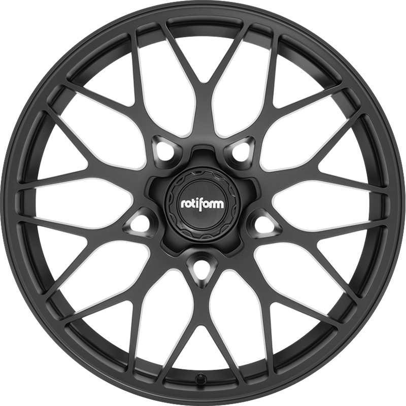 Rotiform 19x10 R190 Matte Black +35mm