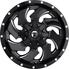 Fuel 18x9 D574 Cleaver Gloss Black Milled -12mm