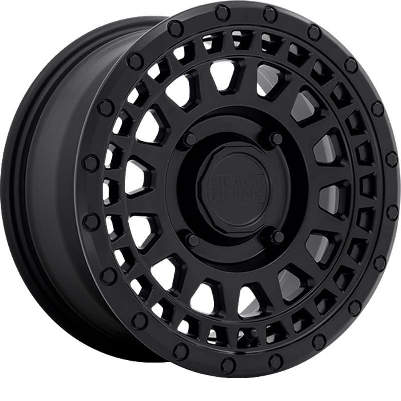 Black Rhino Powersports 15x7 Parker UTV Matte Black +51mm