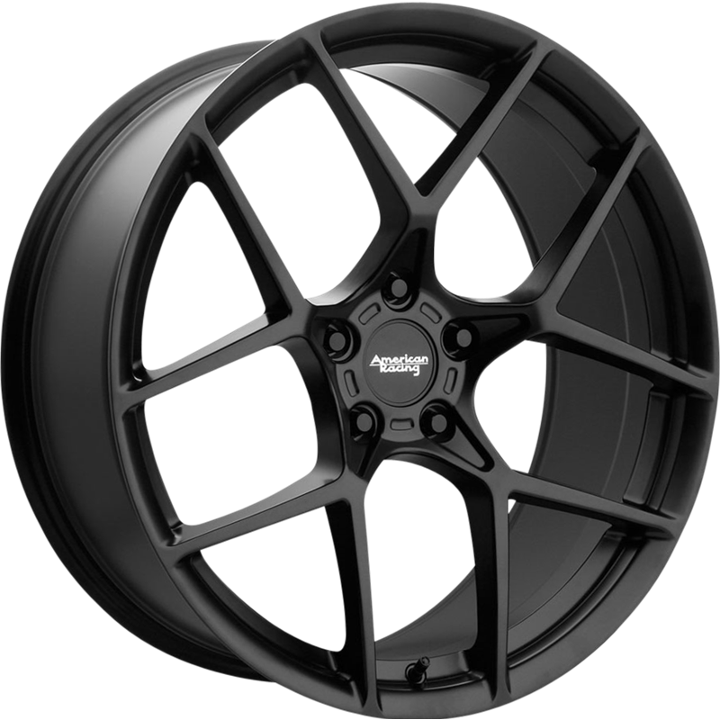 American Racing 18x8.5 AR924 Crossfire Satin Black +50mm