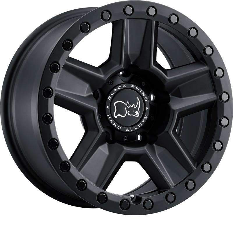 Black Rhino 17x8.5 Ravine Matte Black -18mm