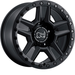 Black Rhino 17x8.5 Ravine Matte Black -18mm