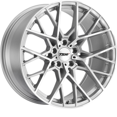 TSW 18x8.5 Sebring Silver w/ Mirror Cut Face +40mm