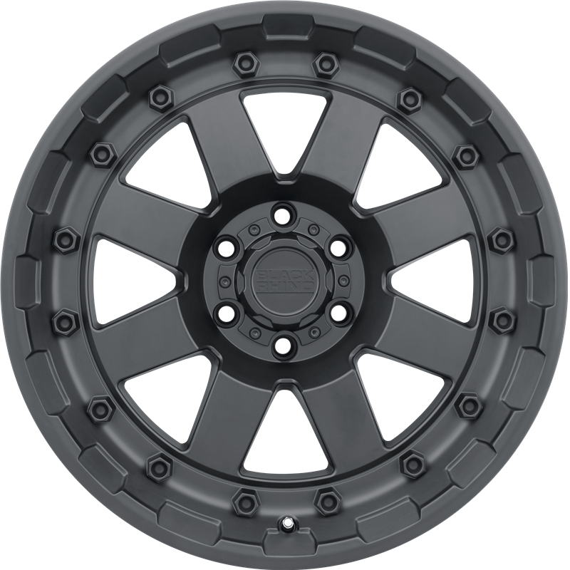 Black Rhino 20x9 Cleghorn Matte Black +6mm