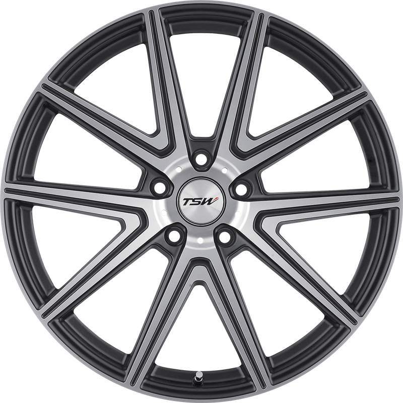 TSW 19x8.5 Rouge Gunmetal w/ Mirror Cut Face +35mm