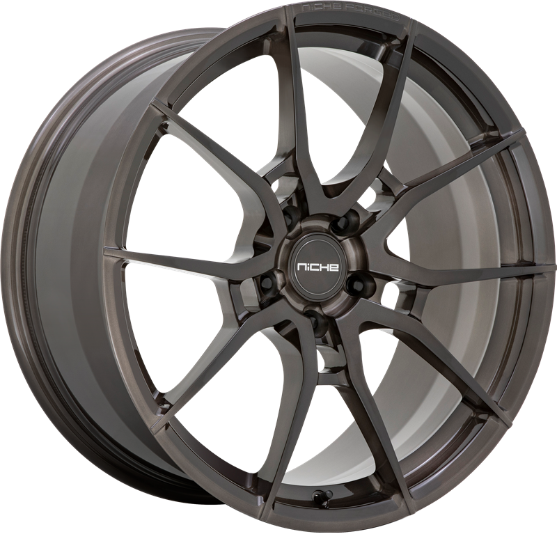 Niche 20x10 T111 Kanan Brushed Candy Smoke +40mm