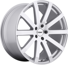 TSW 18x9.5 Brooklands Silver w/ Mirror Cut Face +20mm