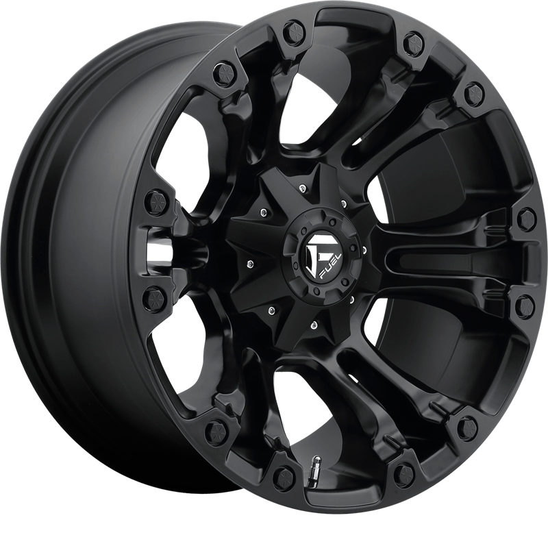 Fuel 17x9 D560 Vapor Matte Black +1mm