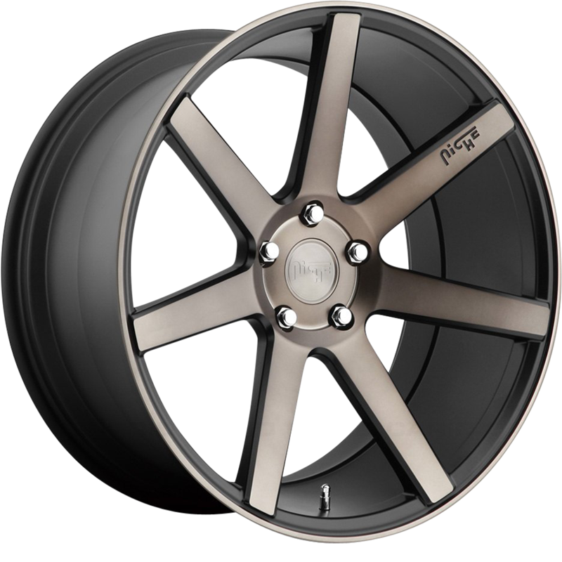 Niche 20x9 M150 Verona Matte Black Machined +35mm