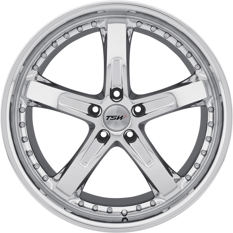 TSW 17x8 Jarama Chrome +35mm