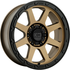 XD 17x9 XD134 Addict 2 Matte Bronze w/ Matte Black Lip +18mm