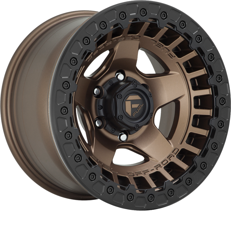 Fuel 17x9 D119 Warp Beadlock Matte Bronze -15mm