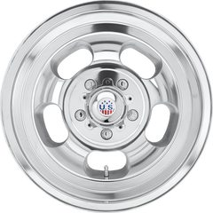 US Mags 15x8 U101 Indy High Luster Polished +0mm