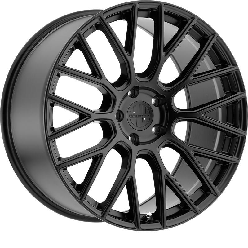 Victor Equipment 20x9 Stabil Matte Black +22mm