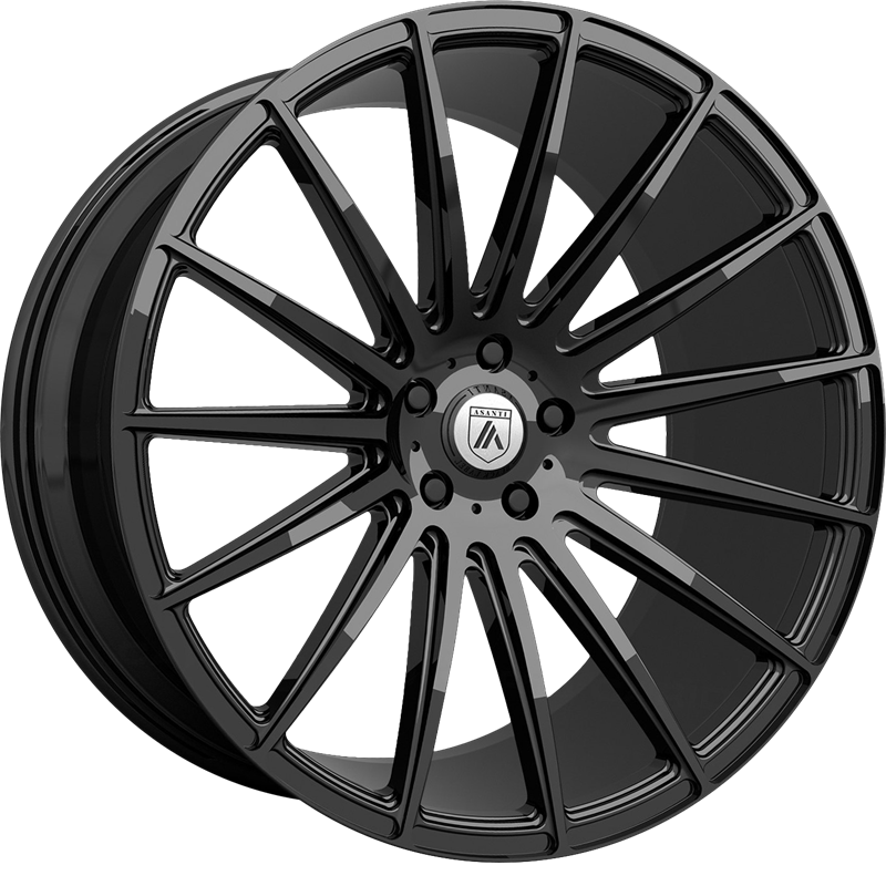 Asanti 20x10.5 ABL-14 Polaris Gloss Black +45mm